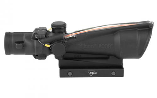 Trijicon ACOG Rifle Scope, 3.5X35, Red Horseshoe Reticle .223, With TA51 Mount, Matte Finish TA11H