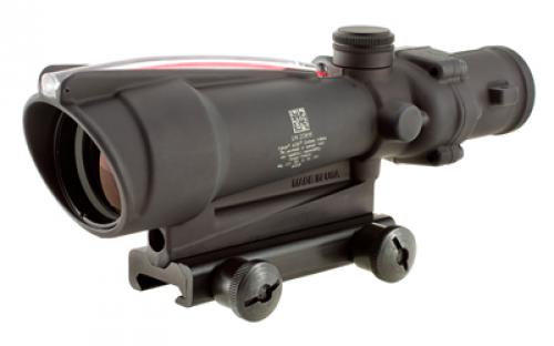 Trijicon ACOG Rifle Scope, 3.5X 35, Red Crosshair .223 Reticle, Dual Illuminated, w/TA51 Mount, Matte TA11J