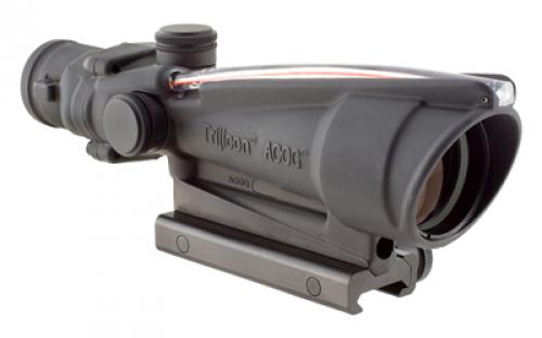 Trijicon ACOG Rifle Scope, 3.5X 35, Red Crosshair .223 Reticle, Dual Illuminated, w/TA51 Mount, Matte TA11J