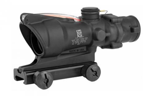 Trijicon ACOG Rifle Scope, 4X 32, Red Crosshair .223 Reticle, Dual Illuminated, w/TA51 Mount, Matte TA31-CH
