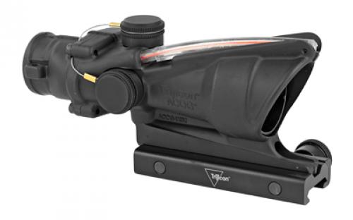 Trijicon ACOG Rifle Scope, 4X 32, Red Crosshair .223 Reticle, Dual Illuminated, w/TA51 Mount, Matte TA31-CH