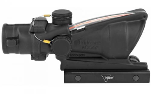 Trijicon ACOG Rifle Scope, 4X 32, Red Crosshair .223 Reticle, Dual Illuminated, w/TA51 Mount, Matte TA31-CH
