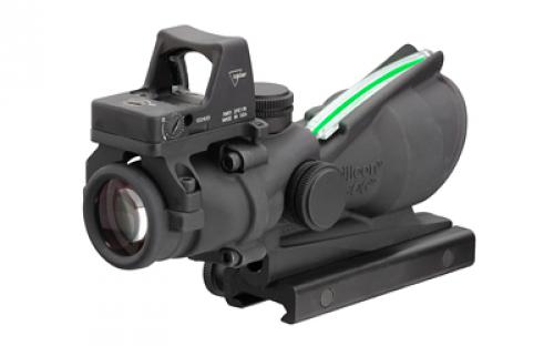 Trijicon ACOG, 4X32mm, Dual Illuminated Green Chevron .223 Reticle, TA51 Mount, 3.25 MOA RMR Type 2, Matte Black Finish TA31-D-100548