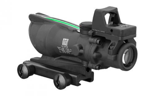 Trijicon ACOG, 4X32mm, Dual Illuminated Green Chevron .223 Reticle, TA51 Mount, 3.25 MOA RMR Type 2, Matte Black Finish TA31-D-100548