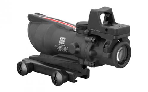 Trijicon ACOG Scope, Dual Illuminated Red Chevron .223 Reticle, With Colt Knob Thumbscrew Mount, LED 3.25 MOA Red Dot RMR Type 2 TA31-D-100549