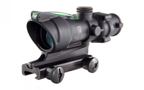 Trijicon ACOG, 4x32, Green Dual Illuminated, .223 Chevron Reticle, With TA51 Mount TA31F-G