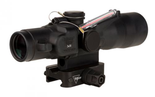 Trijicon ACOG, 3X30mm, Dual Illuminated Red Horseshoe/Dot .233/62 Grain, Includes Q-LOC Mount, Matte Finish, Black TA33-C-400380
