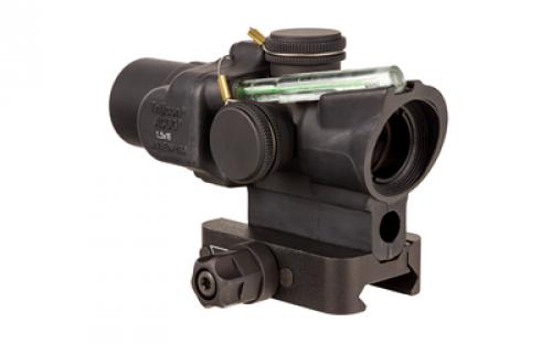 Trijicon ACOG, 1.5X16mm, Dual Illuminated Green Ring & 2 MOA Dot, Includes Q-LOC Mount, Matte Finish, Black TA44-C-400329