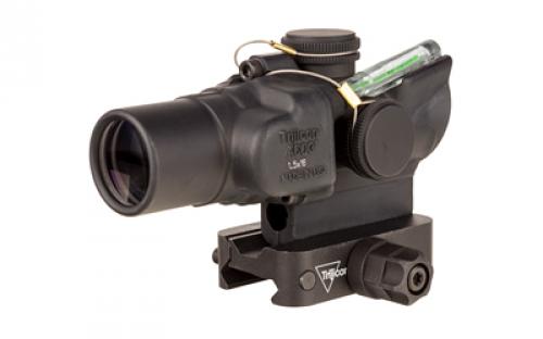 Trijicon ACOG, 1.5X16mm, Dual Illuminated Green Ring & 2 MOA Dot, Includes Q-LOC Mount, Matte Finish, Black TA44-C-400329