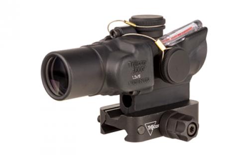 Trijicon ACOG, 1.5X16mm, Dual Illuminated RTR 9mm PCC Reticle, Includes Q-LOC Mount, Matte Finish, Black TA44-C-400389