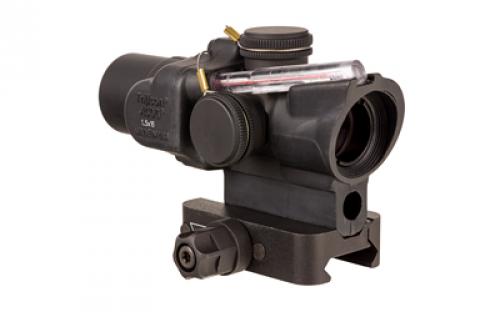 Trijicon ACOG, 1.5X16mm, Dual Illuminated RTR 9mm PCC Reticle, Includes Q-LOC Mount, Matte Finish, Black TA44-C-400389
