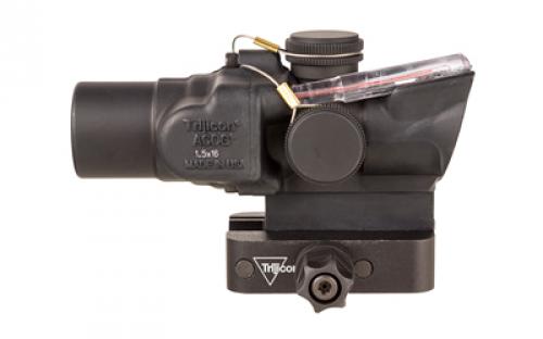 Trijicon ACOG, 1.5X16mm, Dual Illuminated RTR .223 Reticle, Includes Q-LOC Mount, Matte Finish, Black TA44-C-400390