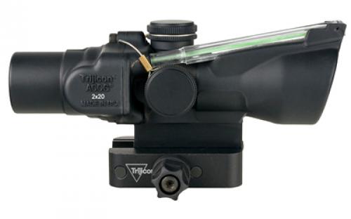 Trijicon ACOG, 2X20mm, Dual Illuminated Green Crosshair, Includes Q-LOC Mount, Matte Finish, Black TA47-C-400341