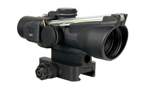 Trijicon ACOG, 2X20mm, Dual Illuminated Green Crosshair, Includes Q-LOC Mount, Matte Finish, Black TA47-C-400341