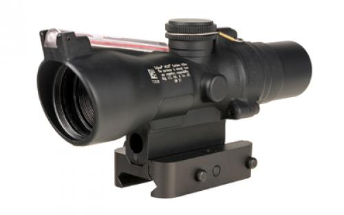 Trijicon ACOG, 2X20mm, Dual Illuminated Red Crosshair, Includes Q-LOC Mount, Matte Finish, Black TA47-C-400343