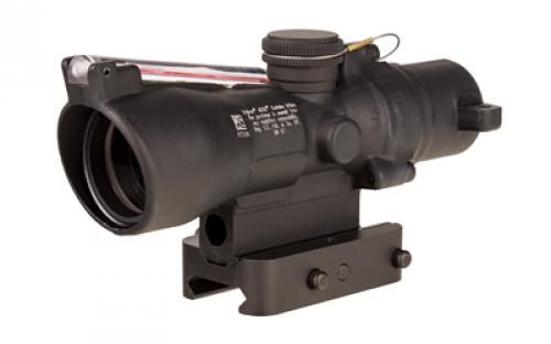 Trijicon ACOG, 3X24mm, Dual Illuminated Red Horseshoe/Dot 223/55 Grain, Includes Q-LOC Mount, Matte Finish, Black TA50-C-400348