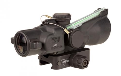 Trijicon ACOG, 3X24mm, Dual Illuminated Green Horseshoe/Dot 7.62X39/123 Grain, Includes Q-LOC Mount, Matte Finish, Black TA50-C-400362