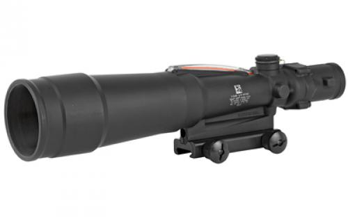 Trijicon ACOG Rifle Scope, 5.5X50, Red Chevron Reticle .308, Includes Flattop Adapter, Matte Finish TA55A