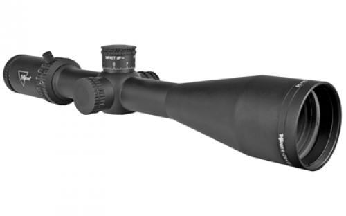 Trijicon Tenmile 4-24x50mm Second Focal Plane Riflescope with Red LED Dot, MRAD Ranging, 30mm Tube, Matte Black, Exposed Elevation Adjuster with Return to Zero Feature TM42450-C-3000007