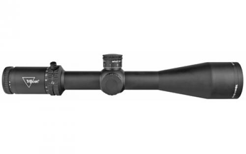 Trijicon Tenmile 4-24x50mm Second Focal Plane Riflescope with Red LED Dot, MRAD Ranging, 30mm Tube, Matte Black, Exposed Elevation Adjuster with Return to Zero Feature TM42450-C-3000007