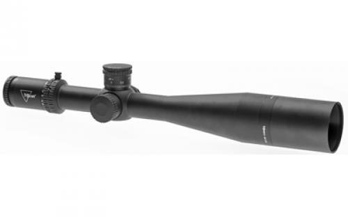 Trijicon Tenmile 5-50x56mm Extreme Long-Range Riflescope with Red/Green MRAD Center Dot with Wind Holds, Second Focal Plane, 34mm Tube, Matte Black, Exposed Elevation Adjuster with Return to Zero Feature TM5056-C-3000017