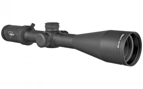Trijicon Tenmile 6-24x50mm Second Focal Plane Riflescope with Green LED Dot, MRAD Ranging, 30mm Tube, Matte Black, Low Capped Adjusters TM62450-C-3000006