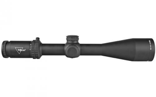 Trijicon Tenmile 6-24x50mm Second Focal Plane Riflescope with Green LED Dot, MRAD Ranging, 30mm Tube, Matte Black, Low Capped Adjusters TM62450-C-3000006