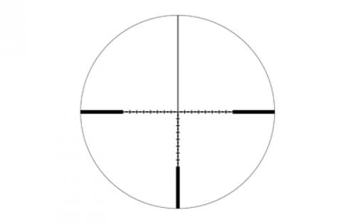 Trijicon Tenmile HX 6-24x50mm Second Focal Plane Riflescope with Green LED Dot, MOA Ranging, 30mm Tube, Satin Black, Low Capped Adjusters TMHX2450-C-3000004