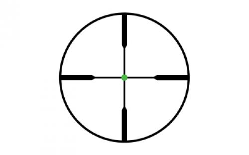 Trijicon AccuPoint, 3-9x40mm Riflescope, Standard Duplex Crosshair With Green Dot, 1 in. Tube TR20-1G