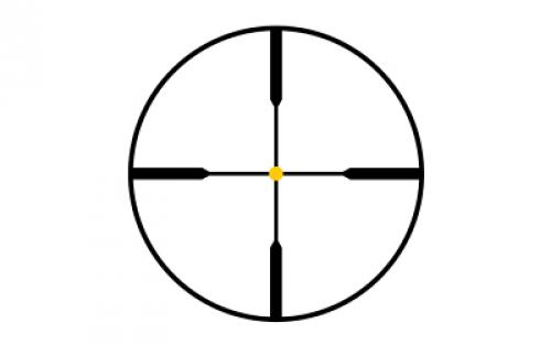 Trijicon AccuPoint 3-9x40mm Riflescope Standard Duplex Crosshair with Green Dot, 1 in. Tube, Matte Black, Capped Adjusters TR20-1