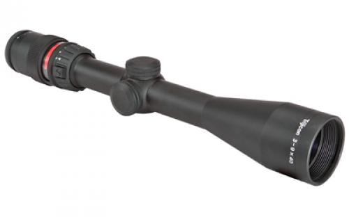 Trijicon AccuPoint 3-9x40mm Riflescope with BAC, Red Triangle Post Reticle, 1 in. Tube TR20R