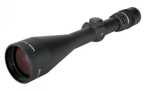 Trijicon AccuPoint Rifle Scope, 2.5-10X56mm, 30mm, Duplex With Green Dot Reticle, Matte Finish TR22-1G