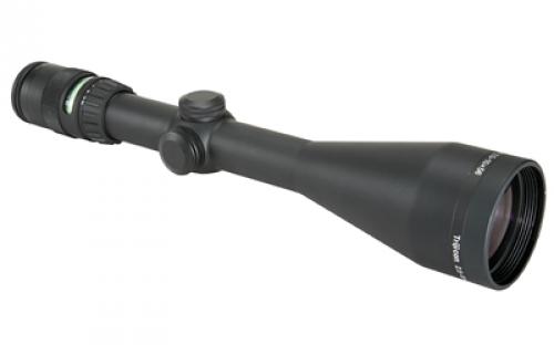 Trijicon AccuPoint Rifle Scope, 2.5-10X56mm, 30mm, Duplex With Green Dot Reticle, Matte Finish TR22-1G