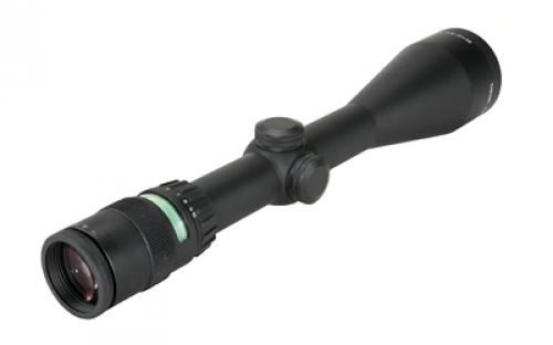 Trijicon AccuPoint Rifle Scope, 2.5-10X56mm, 30mm, Duplex With Green Dot Reticle, Matte Finish TR22-1G