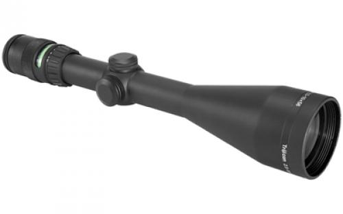 Trijicon AccuPoint Rifle Scope, 2.5X56mm, 30mm, Mil Dot Crosshair Reticle with Illuminated Green Center Dot, Matte Finish TR22-2G