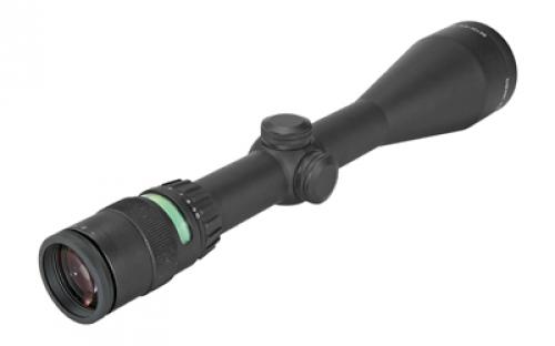 Trijicon AccuPoint Rifle Scope, 2.5X56mm, 30mm, Mil Dot Crosshair Reticle with Illuminated Green Center Dot, Matte Finish TR22-2G