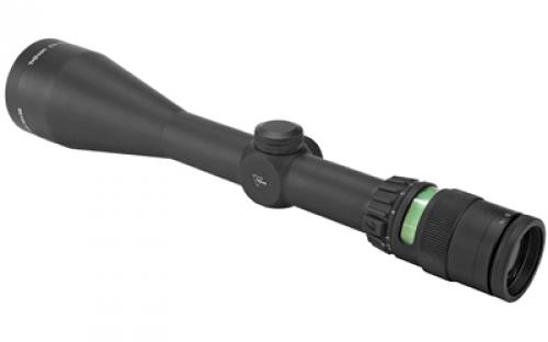 Trijicon AccuPoint Rifle Scope, 2.5X56mm, 30mm, Mil Dot Crosshair Reticle with Illuminated Green Center Dot, Matte Finish TR22-2G