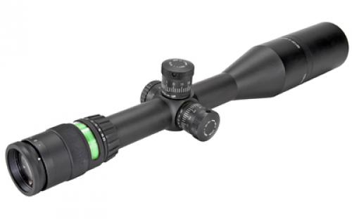 Trijicon AccuPoint Rifle Scope, 5-20X50mm, 30mm, Green Mil-Dot Reticle, 1 Sunshade, 1 Trijicon Sticker, 1 Lenspen, 1 Set of Lens caps, 1 Accupoint Manual, 1 Warranty Card, Matte Finish TR23-2G