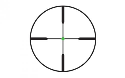 Trijicon AccuPoint 1-6x24mm Riflescope Standard Duplex Crosshair with Green Dot, 30mm Tube, Matte Black, Capped Adjusters TR25-C-200080