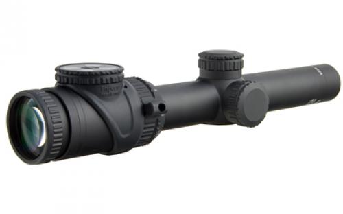 Trijicon AccuPoint, Rifle Scope, 1-6X24mm, Circle-Cross with Green Dot, Matte, 30mm TR25-C-200086