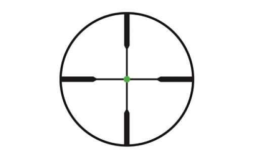 Trijicon AccuPoint Rifle Scope, 2.5-12.5X42mm, Standard Duplex Crosshair w/ Green Dot, 30mm Tube TR26-C-200098