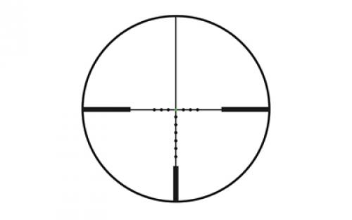 Trijicon AccuPoint, Rifle Scope, 2.5-12.5X42mm, 30mm, MOA Reticle with Green LED, Matte Finish TR26-C-200104