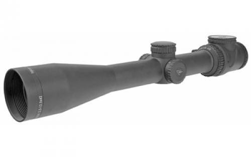 Trijicon AccuPoint 2.5-12.5x42mm Riflescope with BAC, Green Triangle Post Reticle, 30mm Tube, Matte Black, Capped Adjusters TR26-C-200107