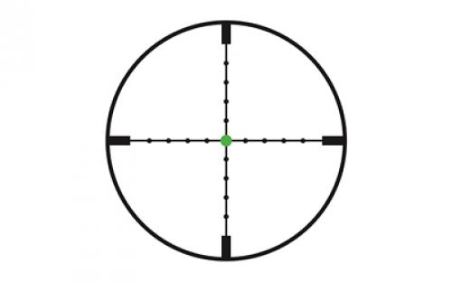Trijicon AccuPoint, Rifle Scope, 2.5-12.5X42mm, 30mm, MIL-Dot Reticle With Green Dot, Matte Finish TR26-C-200110