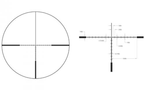 Trijicon AccuPoint 5-20x50mm Riflescope MOA Ranging Crosshair with Green Dot, 30mm Tube, Satin Black, Exposed Elevation Adjuster with Return to Zero Feature TR33-C-200151