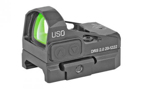 US Optics Dynamic Reflex Sight 2.0, 6 MOA Red Dot, Black, Picatinny Mount DRS 2.0