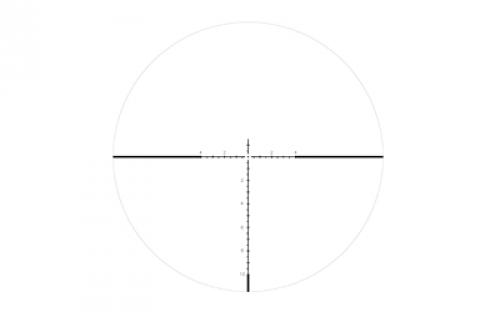 US Optics TS Series Rifle Scope, 3-12X44mm, 30mm Main Tube, Front Focal Plane, 1/10 Mil Adjustments, Black, MIL Hunting Reticle (MHR) TS-12X MHR