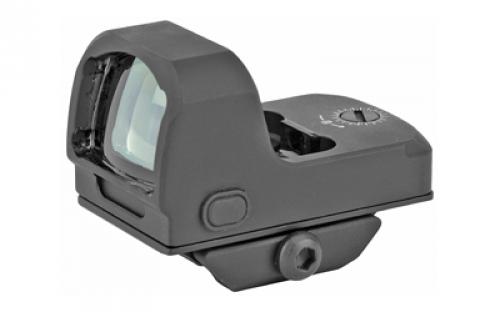 Leapers, Inc. - UTG OP3 Micro, Green Dot, Black, 4 MOA, Includes Low Profile Picatinny Base, Utilizes Docter Footprint OP-RDM20G