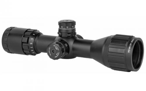 Leapers, Inc. - UTG BugBuster Rifle Scope, 3-9X 32, 1", Red/Green Illuminated Mil-dot Reticle, with Rings, Black SCP-M392AOLWQ