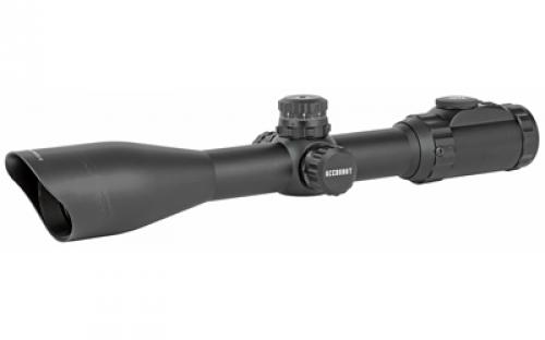 Leapers, Inc. - UTG AccuShot, Rifle Scope, 3-12X 44, 30MM Rings, 36-Color Mil-Dot Reticle, Black SCP3-U312AOIEW